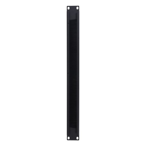 1Pcs 1U 19Inch RACK MOUNT Blanking Plate Rack Mounting Blank Network Brush Panel Server Cabinet Cable Management