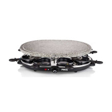 Grelhador raclette de pedra Princess 162720 - Oval - 8 pessoas - 1200 W