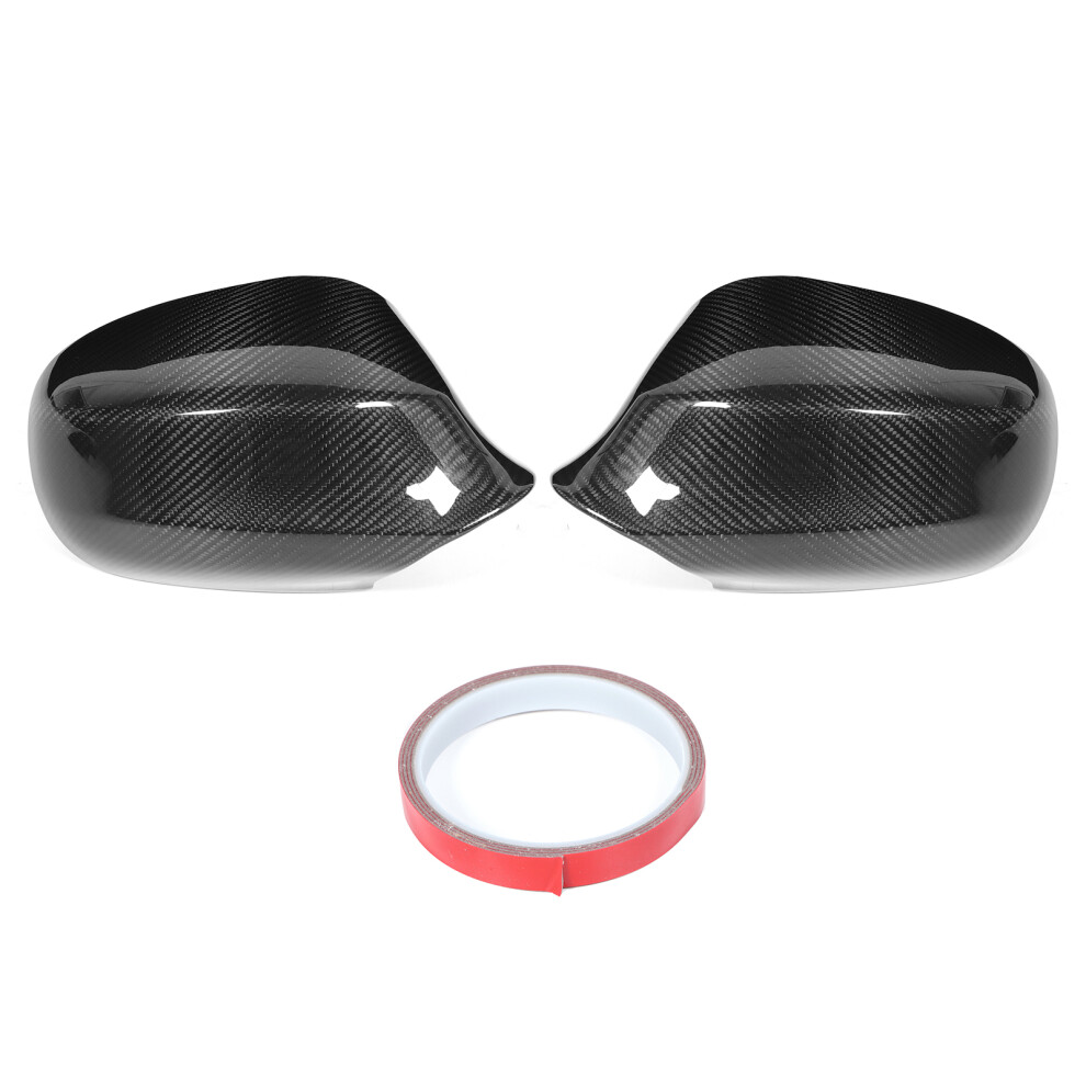 Carbon Fiber Mirror Caps Gloss Finish Surface Side Mirror Caps Compatible With Bmw X5 F15 Stylish Rearview Mirror Covers For Enhanced Vehicle Style 9190834128504
