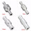 10 Mm Backventil Broms ServoföRstäRkare Ingen Retur Inline EnväGsventil Backventil Vakuumslang Aluminiumventil 3