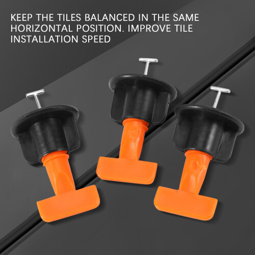 151 Pcs Flat Ceramic Level Wedges Tile Spacers Reusable Flooring Wall Tile Leveling System Leveler Locator Spacers Plier 2