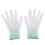 1 Pair ESD PC Computer Working Anti-skid Anti Skid Anti-static White Gloves New 1