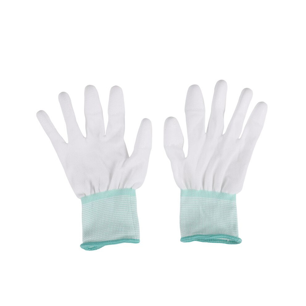 1 Pair Esd Pc Computer Working Anti-Skid Anti Skid Anti-Static White Gloves New 6133053027077