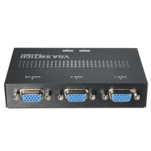 2 In 1 Out VGA VGA 2 PORTE a monitor two sources MANUAL SPLITTER