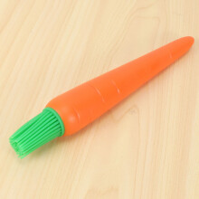 Heat Resistant Barbecue Brush Carrot Silicone Oil Brush Brush Silicone Thermosetting Pastry Brush