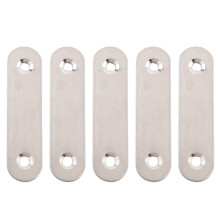 60Mm X 16 Mm Reparación Recta Que Une El Soporte De Placa Plana De Reparación 5Pcs