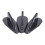 Universal Kit Aile De Spoiler D'ailerons De Requin De Toit En ABS De Style EVO 4
