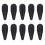 Universal Kit Aile De Spoiler D'ailerons De Requin De Toit En ABS De Style EVO 1