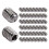 50Pcs M2.5 x 3mm Stainless Steel Hex Socket Set Grub Screws Headless Cup Point 1