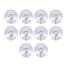 Saugnapf Fensterhaken klar Draht Haken 32MM (Packung mit 10)