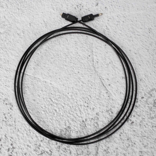 2M  3.5mm Plug Digital Optical Audio Cable SPDIF Optical Fiber 2