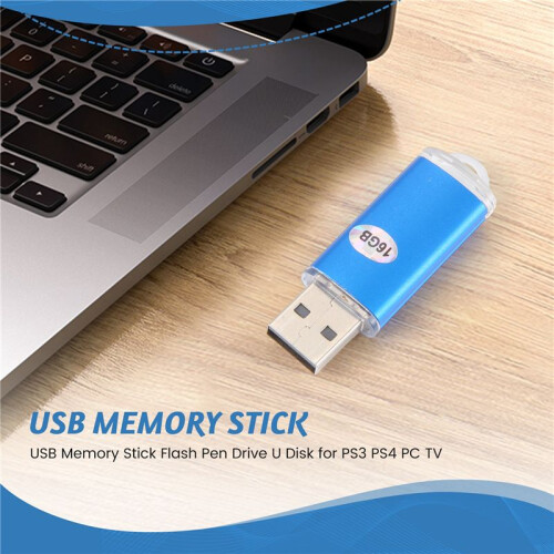 USB Memory Stick Flash Pen Drive U Disk for PS3 PS4 PC TV Color: Capacity:16GB 1