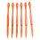 6PCS Easy Orange Citrus Peeler in Bright Orange Color Kitchen Tool 1