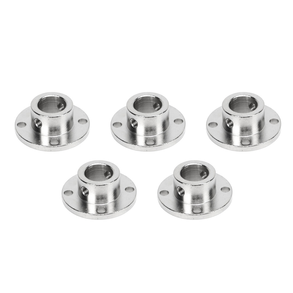 12Mm Flange Coupling & Shaft Support Fittings 5 Pack - Easy Connectors 7891371511423