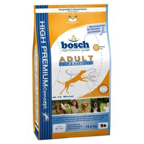 Bosch Tørfoder til hunde Bosch Fisk & Kartoffel 15 kg