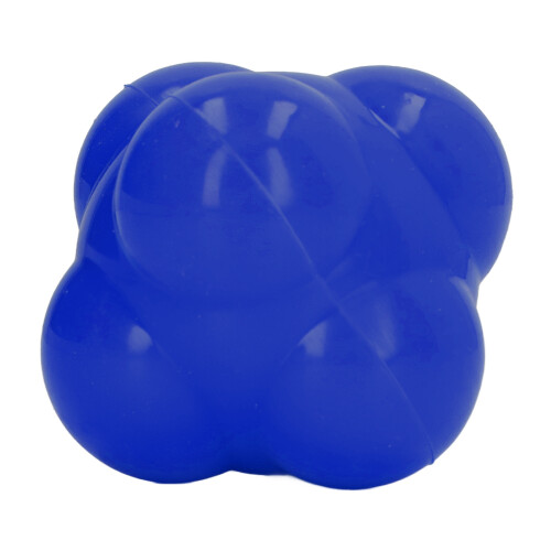 Compact Blue Reaction Ball for Hand-Eye Coordination & Agility Exercise