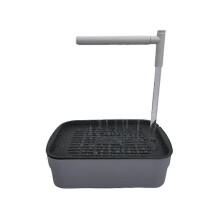 Banheira Automática para Pets S Material PP Sistema de Secagem Eficiente com Energia USB