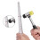 Durable Ring Sizer Mandrel Kit with Hammer for Accurate Measurements 1