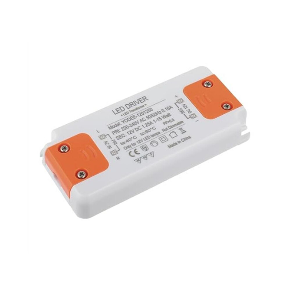 12V 15W Led Transformer Led Low Voltage Transformer No Noise Led Driver Power Supply For G4 Mr16 Mr11 Gu4 Gu5.3 Led Lamp 4713492664907