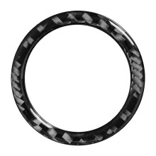 Car Carbon Fiber Engine Start Stop Button Ring Trim Cover for  IS IS250 IS300 IS350C 2006-2012