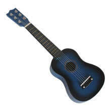 Ukelele Ukelele Soprano de 21 Pulgadas Guitarra Hawaiana de 6 Cuerdas Guitarra de Tilo Uke Instrumentos Musicales para Principiantes en MúSica