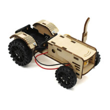 DIY Wooden Tractor Car DIY Model Teaching Learning Stem Project Kit for Kids School Science Education