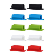 10Pcs Adhesive Silicone Pen Holder for Desk, Pencil Holder, Holder,Pen Holder Set Teacher Supplies