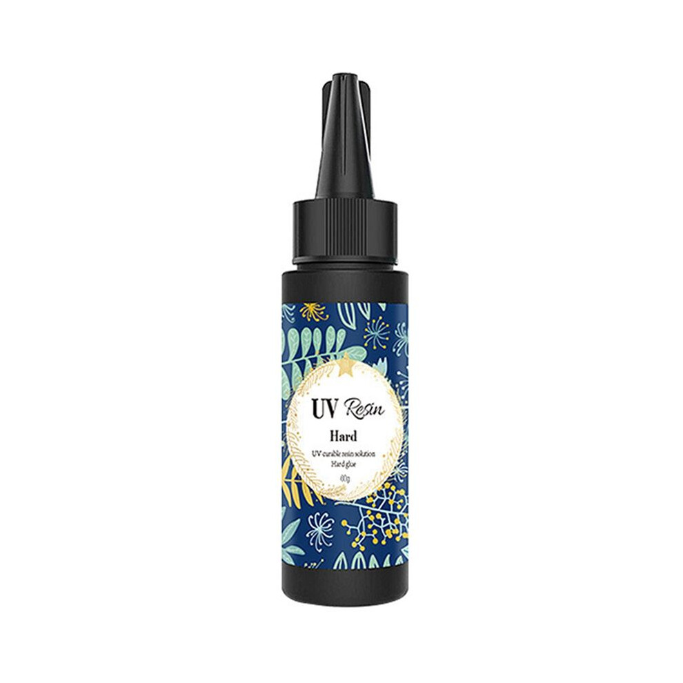 Hard Uv Resin Glue Clear Ultraviolet Curing Quick Drying Epoxy Resin Uv Glue Diy Jewelry Making Tools, 60G 4711201471563