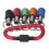 1/4 Bit Holder, Oxidation Resistant Good Compatibility Magnetic Socket Holder Metal Carabiner Portable Plating Red 7