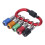 1/4 Bit Holder, Oxidation Resistant Good Compatibility Magnetic Socket Holder Metal Carabiner Portable Plating Red 2