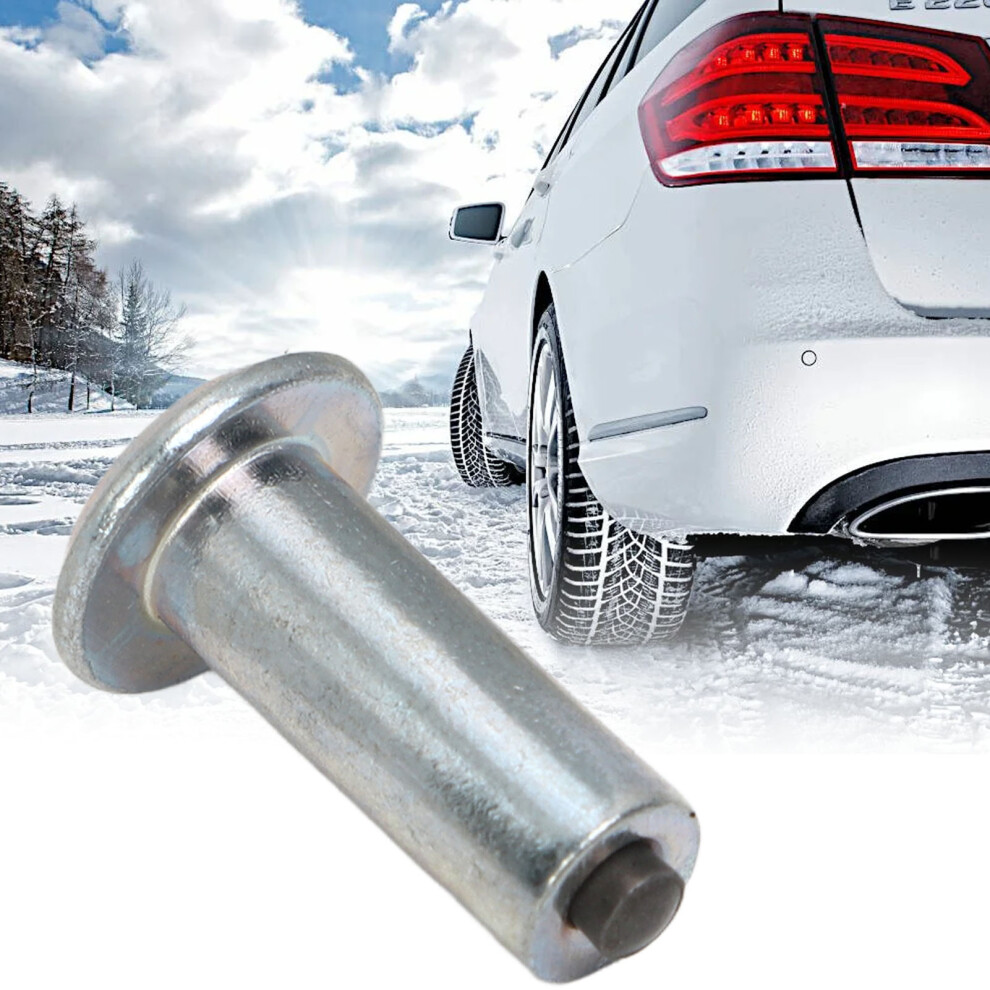 Tire Studs Snow Spikes 100Pcs Carbide Screw Non Slip For Auto Truck Off Road 4611372957999