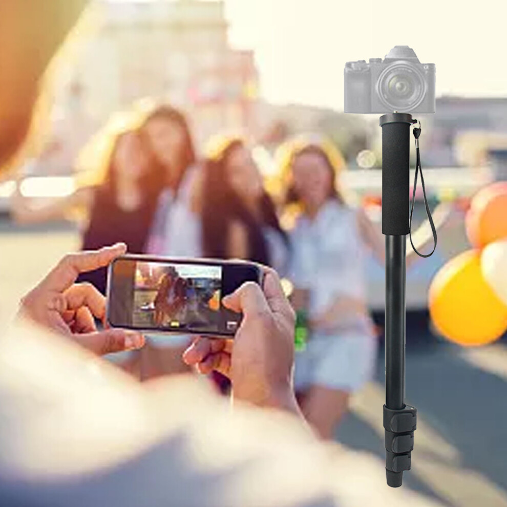 Versatile Aluminum Alloy Monopod 4 Section Telescopic For Camera & Mic 8701370457600
