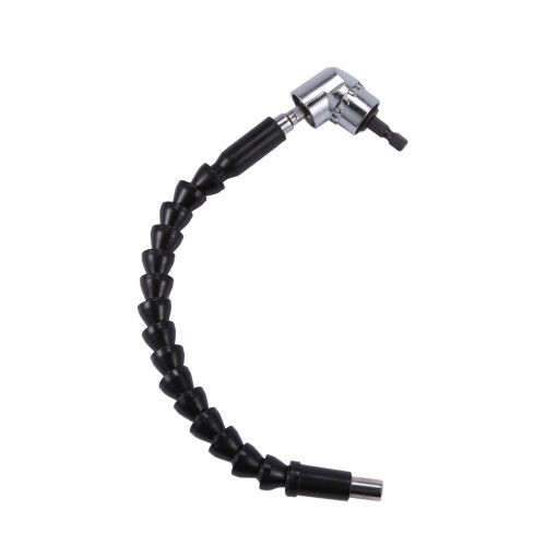 Right Angle Drill and Flexible Angle Extension Bit Kit for Drill or Screwdriver 1/4" Socket Adapter Magnetic, Handy, Solid Construction Usefull in