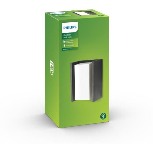 Philips Philips Bridge wall light - Anthracite - 1x15W - LED