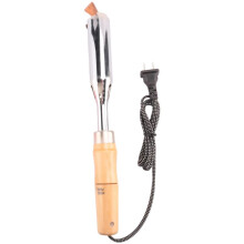 200W insulated wooden handle electric iron high power soldering iron Household electrician welding electric iron iron soldering iron US Plug