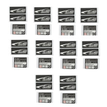 10 Ensembles D'éTiquettes BL1830 pour Batterie au Lithium-Ion 18V 6.0Ah éTiquette Autocollante AdaptéE au Logo de Batterie  18V
