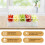 Ice Cold 5 Compartment Condiment Server Rack-Service Tray Container with 5 Removable Trays 5