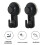 2 Pcs Suction Cup Hooks Powerful Suction Cup Bathroom Hooks,Vacuum Wall Hooks for Towel,Waterproof Shower Hooks 1