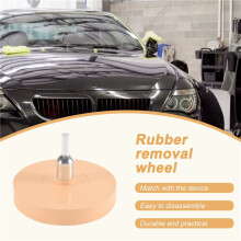 Car Decal Remover Pneumatic Rubber Remover Wheel Film Glue Removal Eraser Scraper Plate Paint Cleaner Polishing Tool