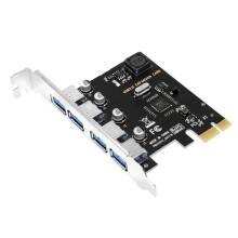 SSU 4 Portas USB 3.0 PCI-E Placa de ExpansãO PCI Express PCIe USB 3.0 HUB Adaptador 4 Portas USB3.0 Controlador USB3.0 PCIe