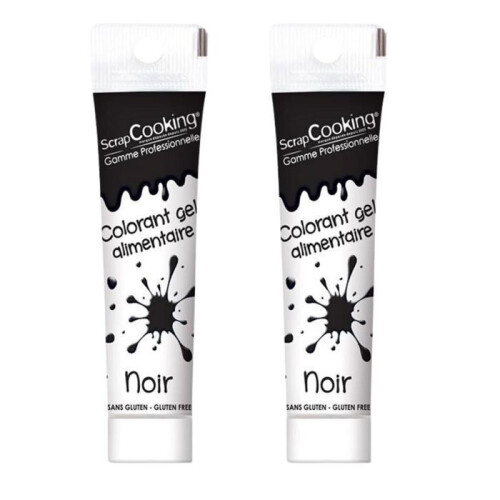 Corante alimentar preto 40 g