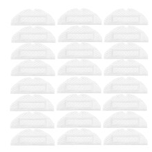24Pcs Disposable Mop Cloth Replacement for   S7 T7S  Robotic Vacuum Cleaner Pad Rags Spare Parts Kits