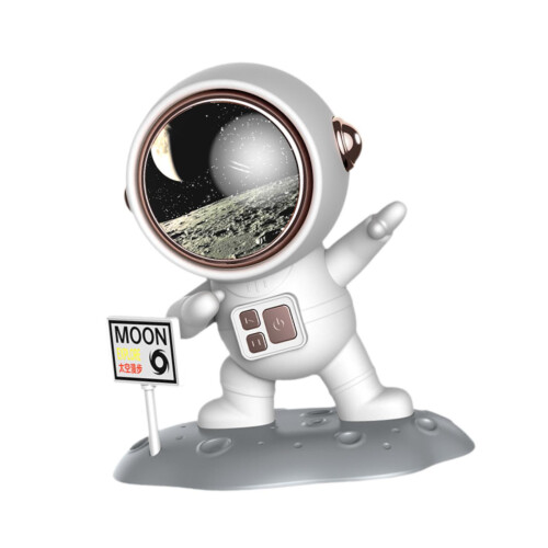 Astronaut Mini Speaker Portable Mini Speaker for Beach Room Shower