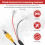 4 Pin Car Reverse Camera Retention Wiring Harness Cable Plug Adapter Connector Fit for 9