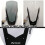 Motorcycle Windshield Deflector Shield Screen Accessories for  NMAX155 NMAX125 2016-2018 7