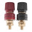 2Pcs Terminal Binding Post, 555 Type Brass Pillar Terminal Block M8 Thread Diameter Binding Post 220V-380V 200A 8