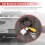4 Pin Car Reverse Camera Retention Wiring Harness Cable Plug Adapter Connector Fit for 8