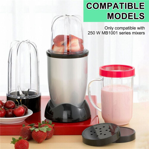 Replacement  Blade + 16Oz Cup Set for , Replacement Parts Compatible with 250W MB1001 Blender 2