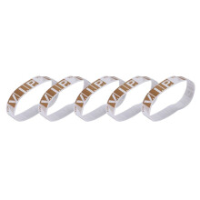 500 Pcs VIP Wristbands  Event Bracelets Personalized Party Wrist Bands Colored Waterproof Armband