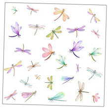 Window Stickers Dragonfly Wall Decals for Cabinet Bathroom Cupboard